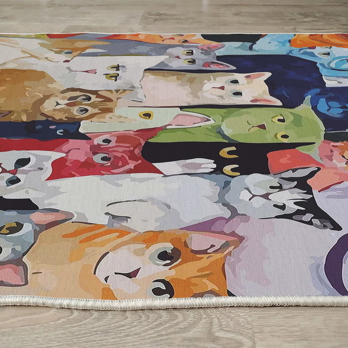 Conceptum Alfombra Woopamuk238 Multicolor 80 x 150 cm Conceptum Alfombra Woopamuk238 Multicolor 80 x 150 cm